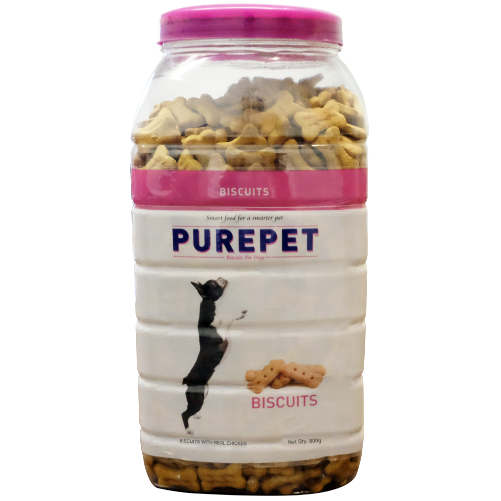 Purepet Mutton Flavour Real Chicken Biscuit Dog Treats