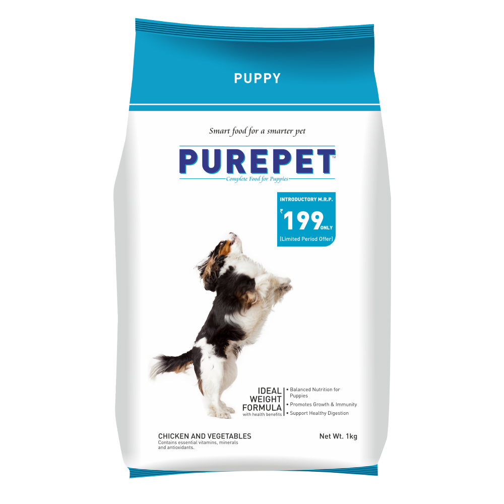 Purepet Chicken & Vegetable Puppy Dry Food