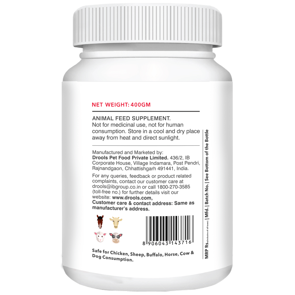 Drools Absolute Calcium Dog Supplement Tablets