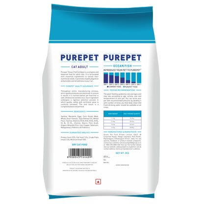 Purepet Ocean Fish Adult 20Kg