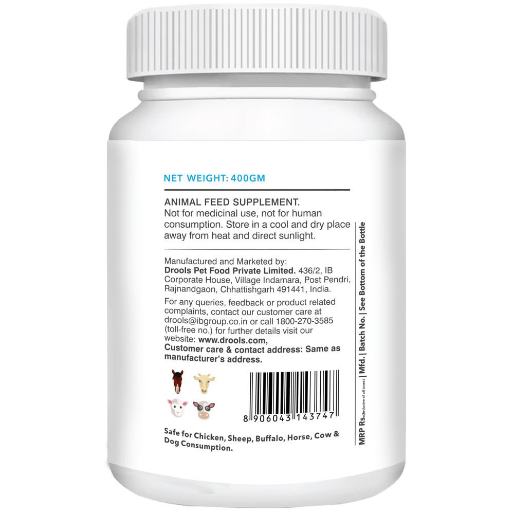 Drools Absolute Skin & Coat and Absolute Vitamin Supplement Tablets for Dogs Combo