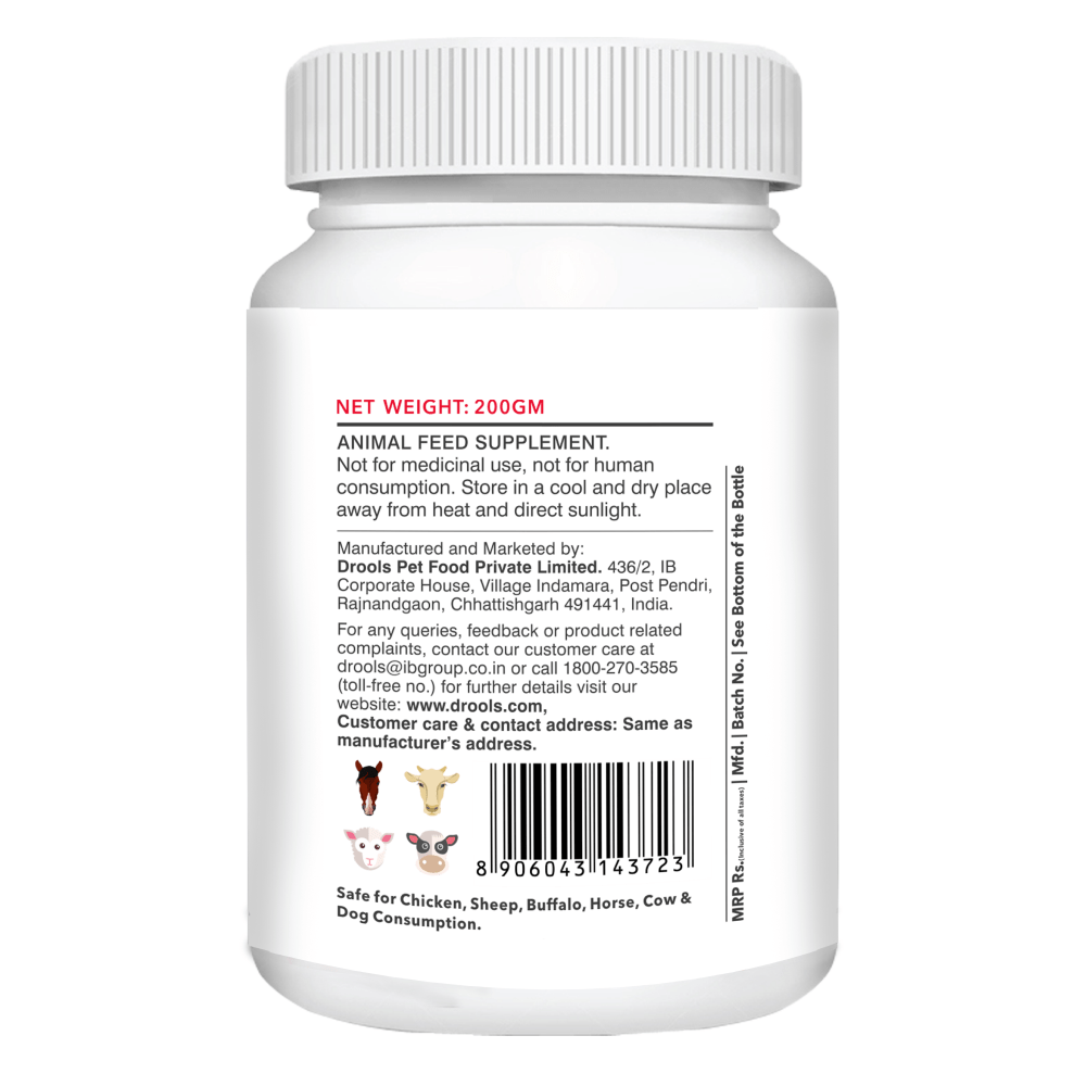 Drools Absolute Calcium Dog Supplement Tablets