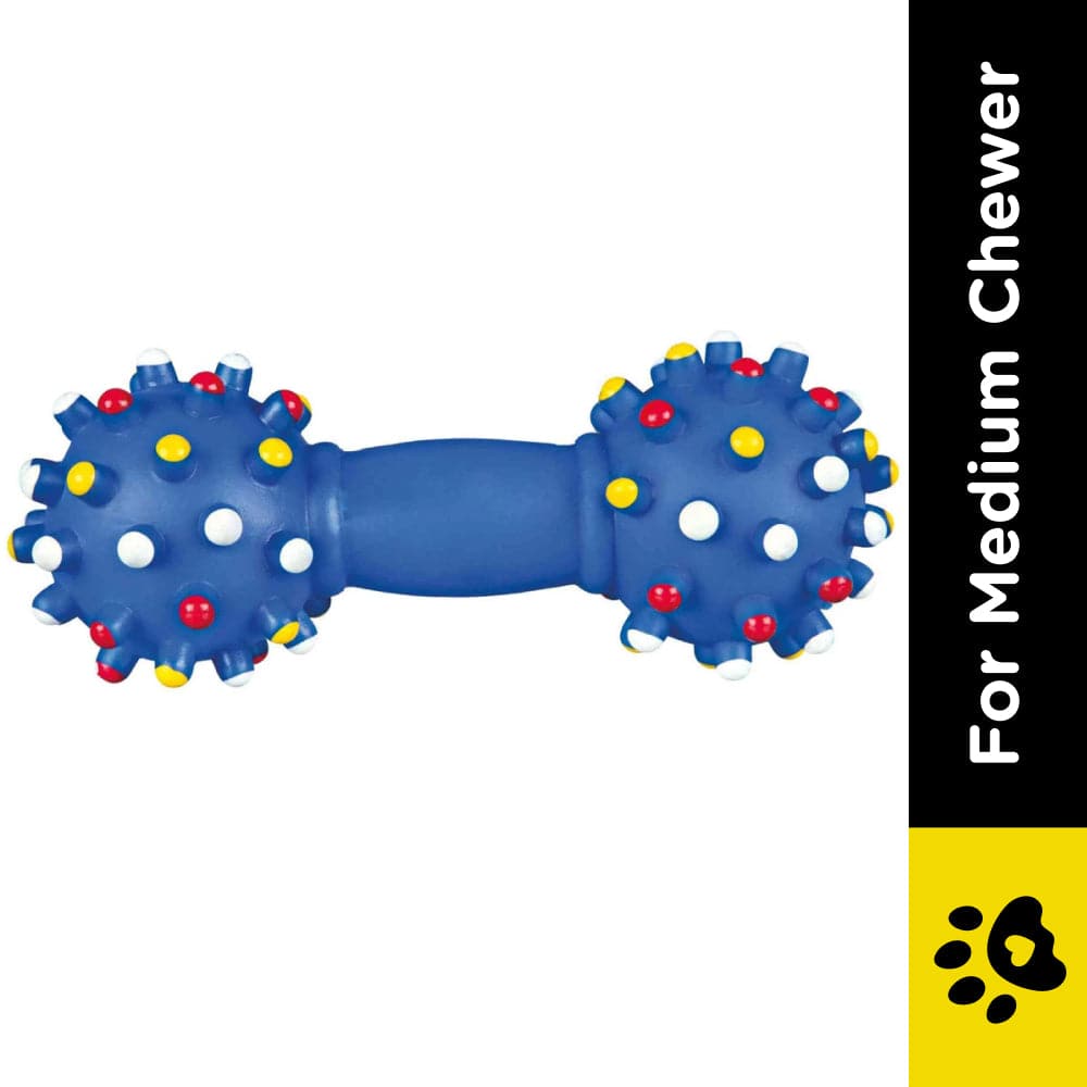 Trixie Dumbbell Vinyl Toy for Dogs (Blue)