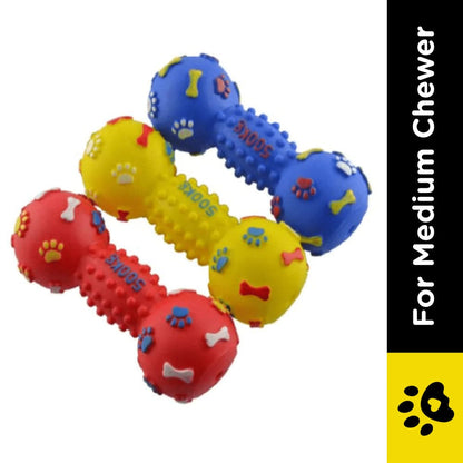 Trixie Dumbbell Vinyl Toy for Dogs (Assorted)