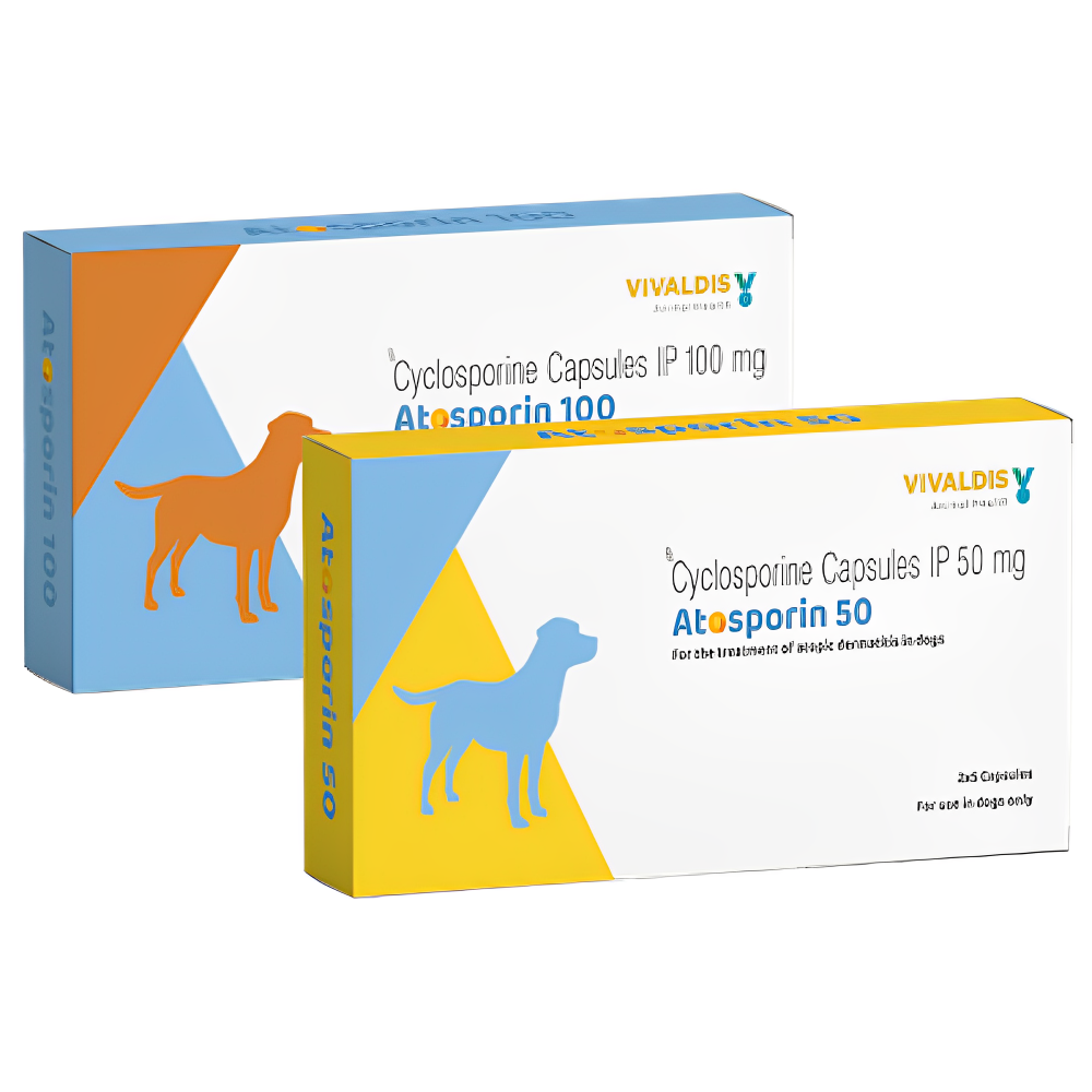 Vivaldis Atosporin Capsules (pack of 10 tablets)