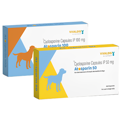 Vivaldis Atosporin Capsules (pack of 10 tablets)