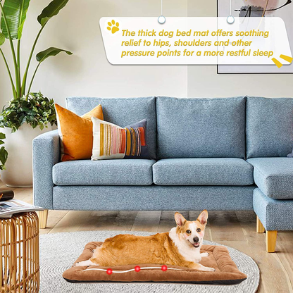 Royal Pets Cart Reversible Matt Bed for Dogs and Cats (Brown)