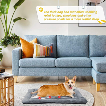 Royal Pets Cart Reversible Matt Bed for Dogs and Cats (Grey)