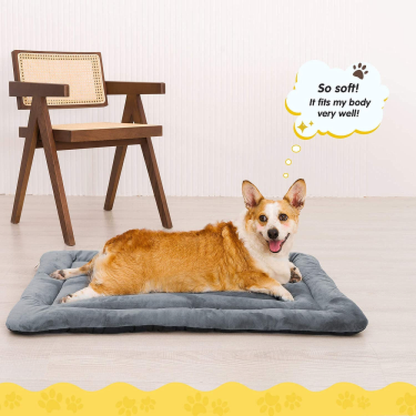 Royal Pets Cart Reversible Matt Bed for Dogs and Cats (Grey)