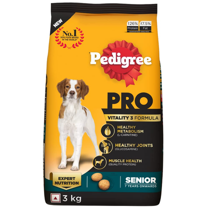 Pedigree PRO Expert Nutrition Senior(7+ Years) Adult Dog Dry Food