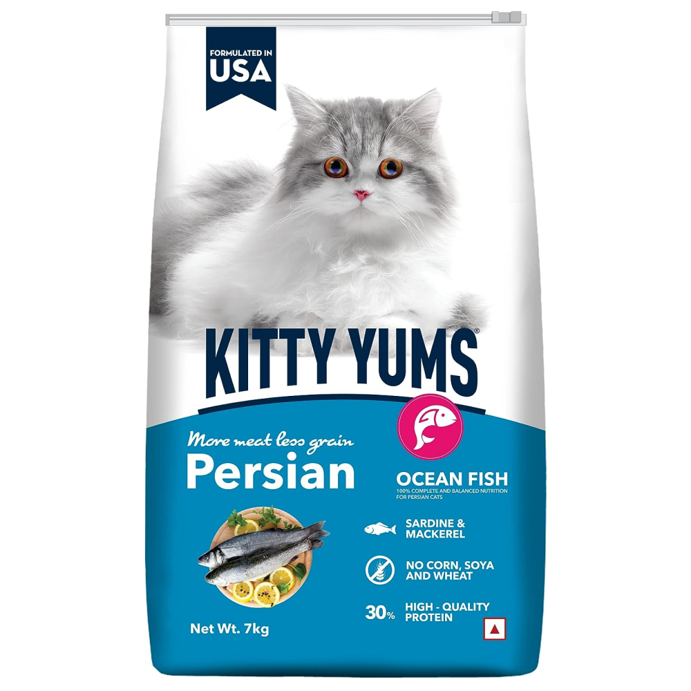 Kitty Yums Ocean Fish Persian 7Kg