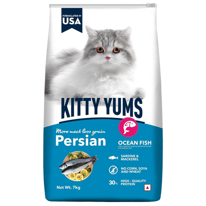Kitty Yums Ocean Fish Persian 7Kg