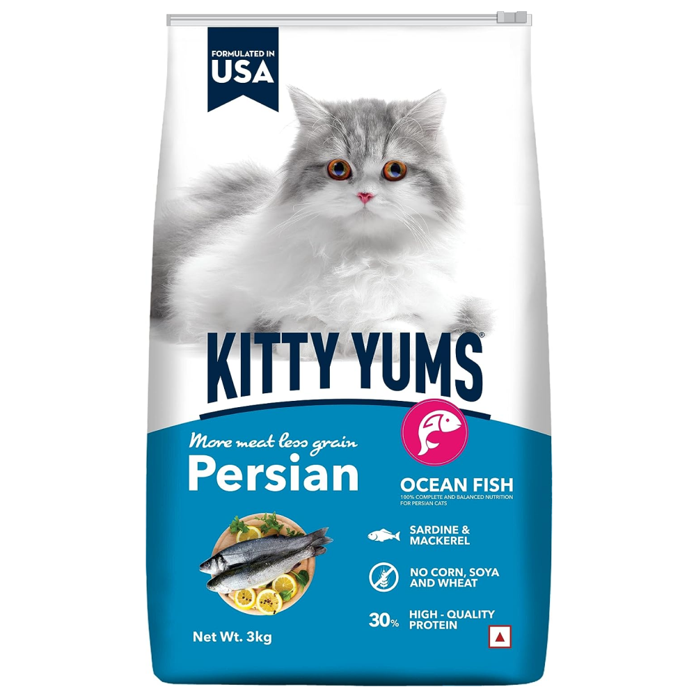 Kitty Yums Ocean Fish Persian 3Kg
