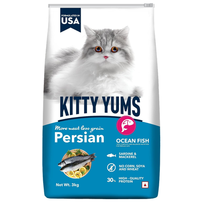 Kitty Yums Ocean Fish Persian 3Kg