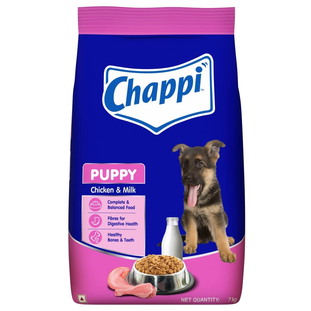 Chappi Chicken & Milk Dry Puppy Food – Pets & me