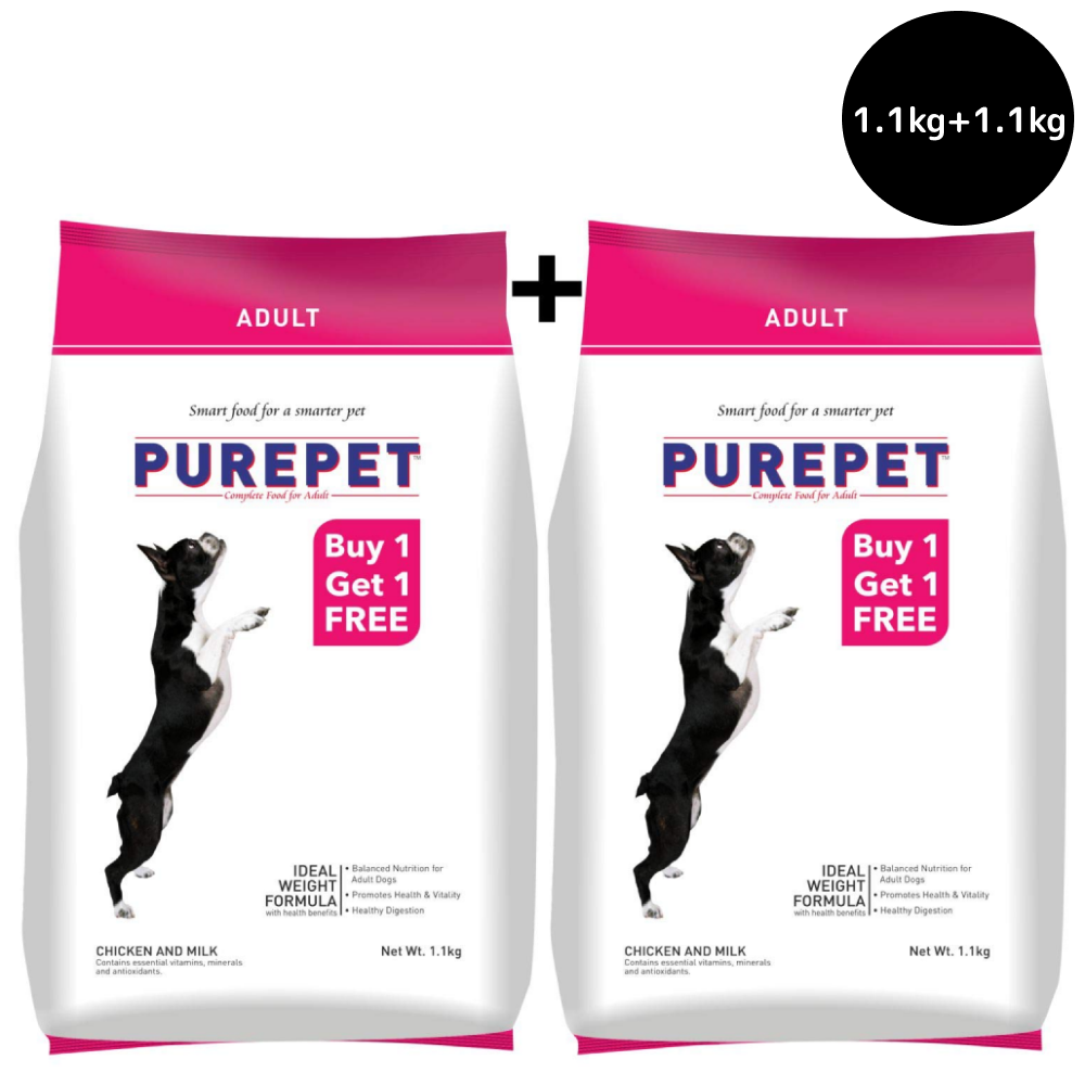 Purepet Chicken & Milk Adult Dry Dog Food