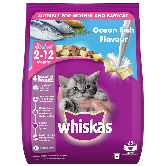 Whiskas Ocean Fish Kitten/Mother and Baby Cat Dry Food