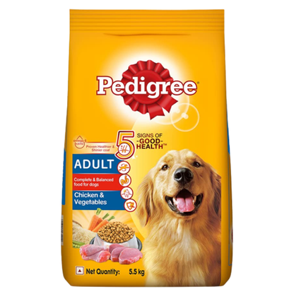 Pedigree Chicken and Vegetables Adult Dry Dog Food