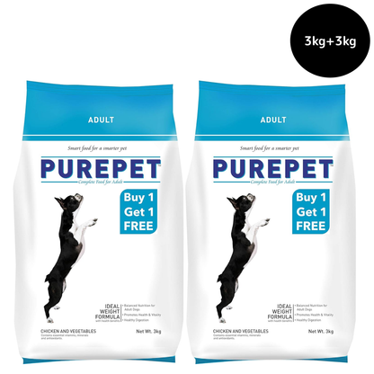 Purepet Chi & Veg Adult 20Kg