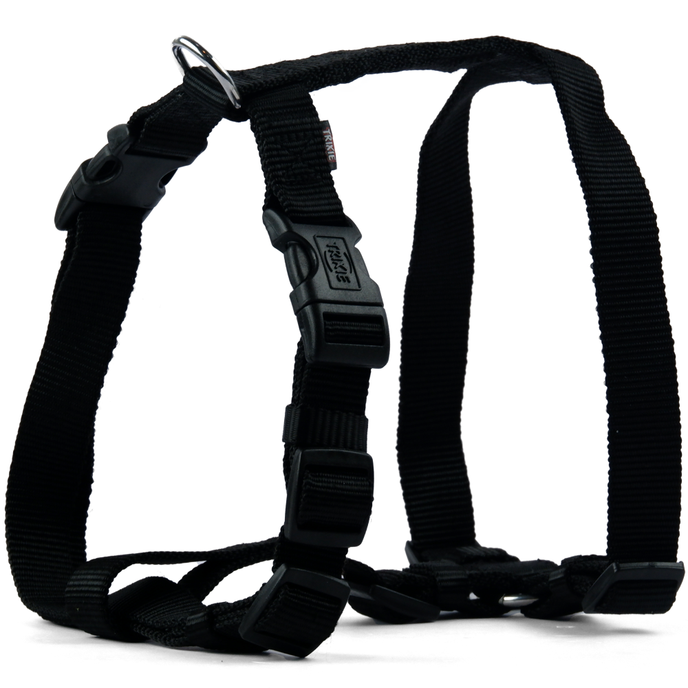 Trixie Classic H Harness for Dogs (Black)