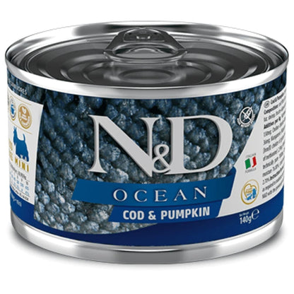 Farmina N&D Ocean Cod & Orange Pumpkin Mini Adult Dog Wet Food