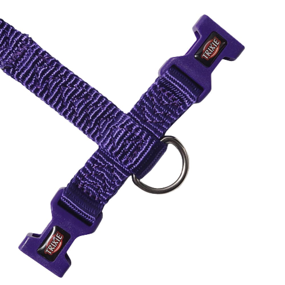 Trixie Premium H Harness for Dogs (Violet)