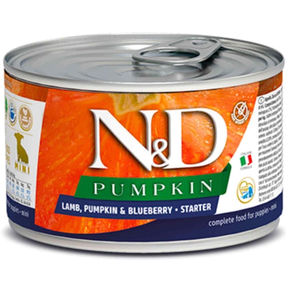 Farmina N&D Pumpkin Lamb & Blueberry Starter Puppy Mini Wet Food