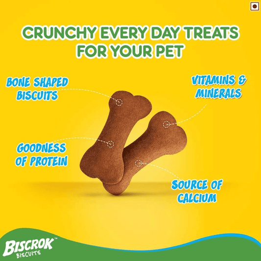 Pedigree Biscrok Dog Biscuits Chicken Flavour (500g)