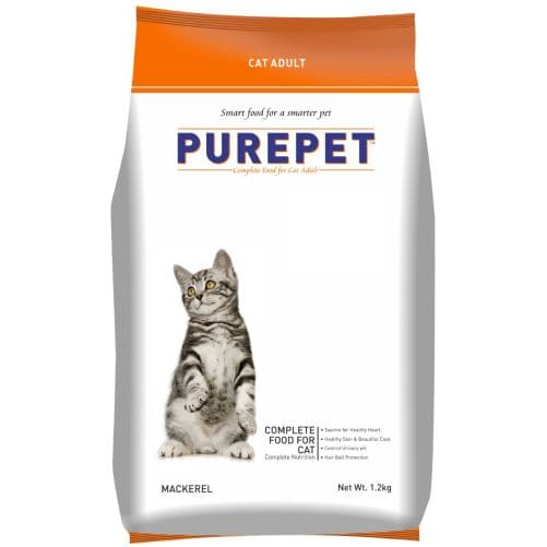 Purepet Mackerel Adult Dry Cat Food