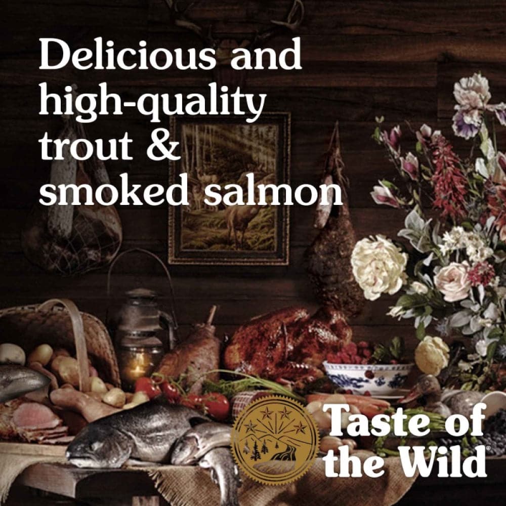 Taste of the Wild Canyon River Feline Recipe with Trout & Smoked Salmon Cat Dry Food