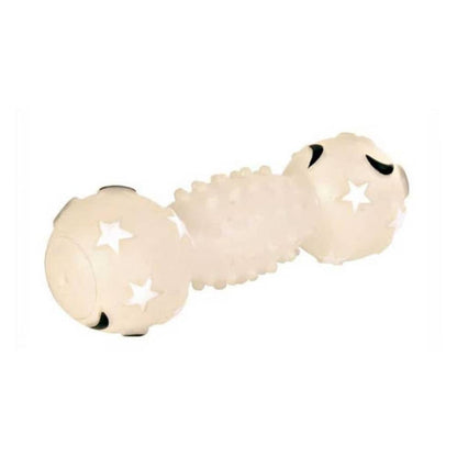 Trixie Moonlight Dumbbell Vinyl Toy for Dogs (Assorted)
