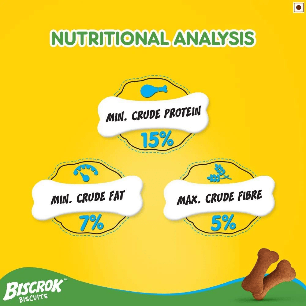 Pedigree Biscrok Dog Biscuits Chicken Flavour (500g)