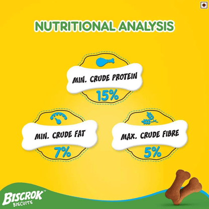 Pedigree Biscrok Dog Biscuits Chicken Flavour (500g)