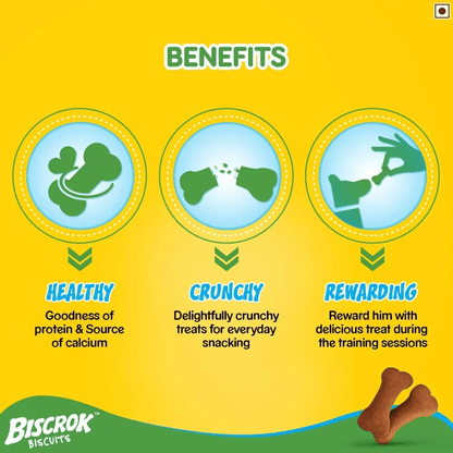 Pedigree Biscrok Dog Biscuits Chicken Flavour (500g)