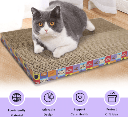 Pawsindia 5 in 1 Replacebale Box Scratcher for Cats