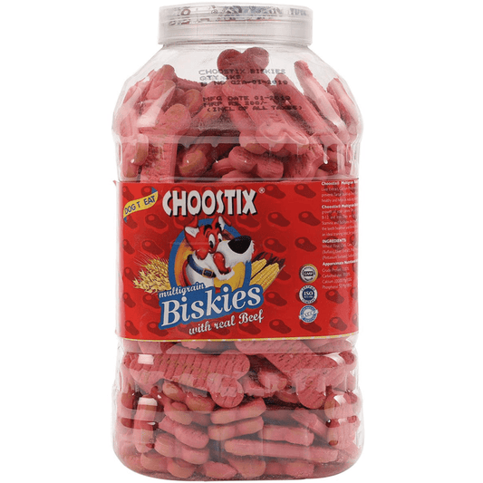 Choostix Biskies Real Buffalo Beef Dog Treat