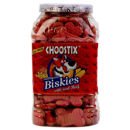 Choostix Biskies Real Buffalo Beef Dog Treat