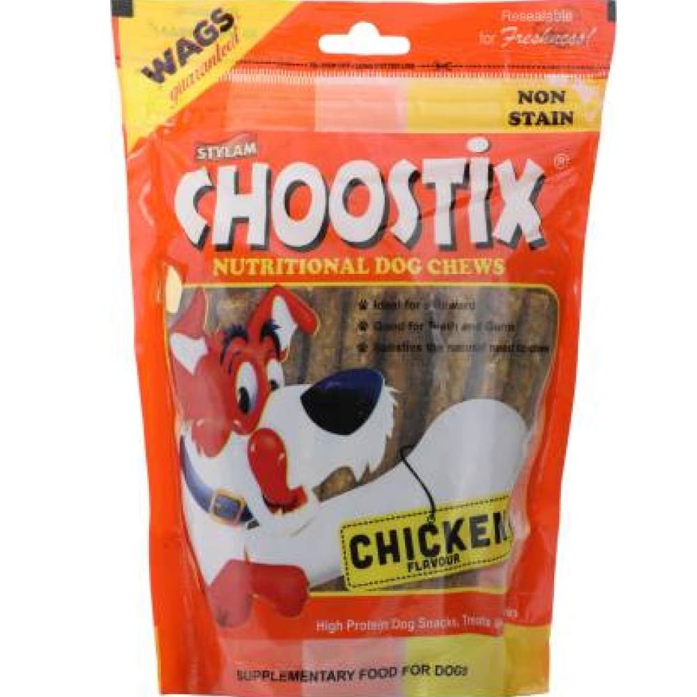 Choostix Chicken Sticks Dog Treats
