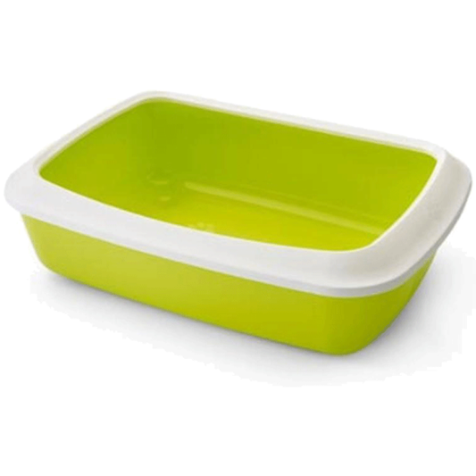Savic Iriz Litter Tray with Rim for Cats (17 inch)