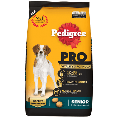 Pedigree PRO Expert Nutrition Senior(7+ Years) Adult Dog Dry Food