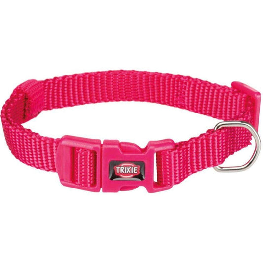 Trixie Premium Collar for Dogs (Fuchsia)