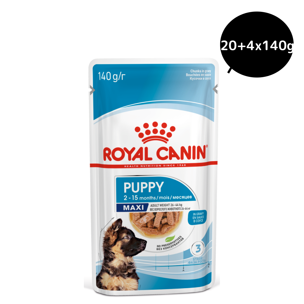 Royal Canin Maxi Puppy Dog Wet Food