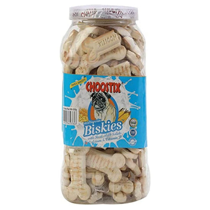 Choostix Biskies With Real Milk Solids Dog Treats