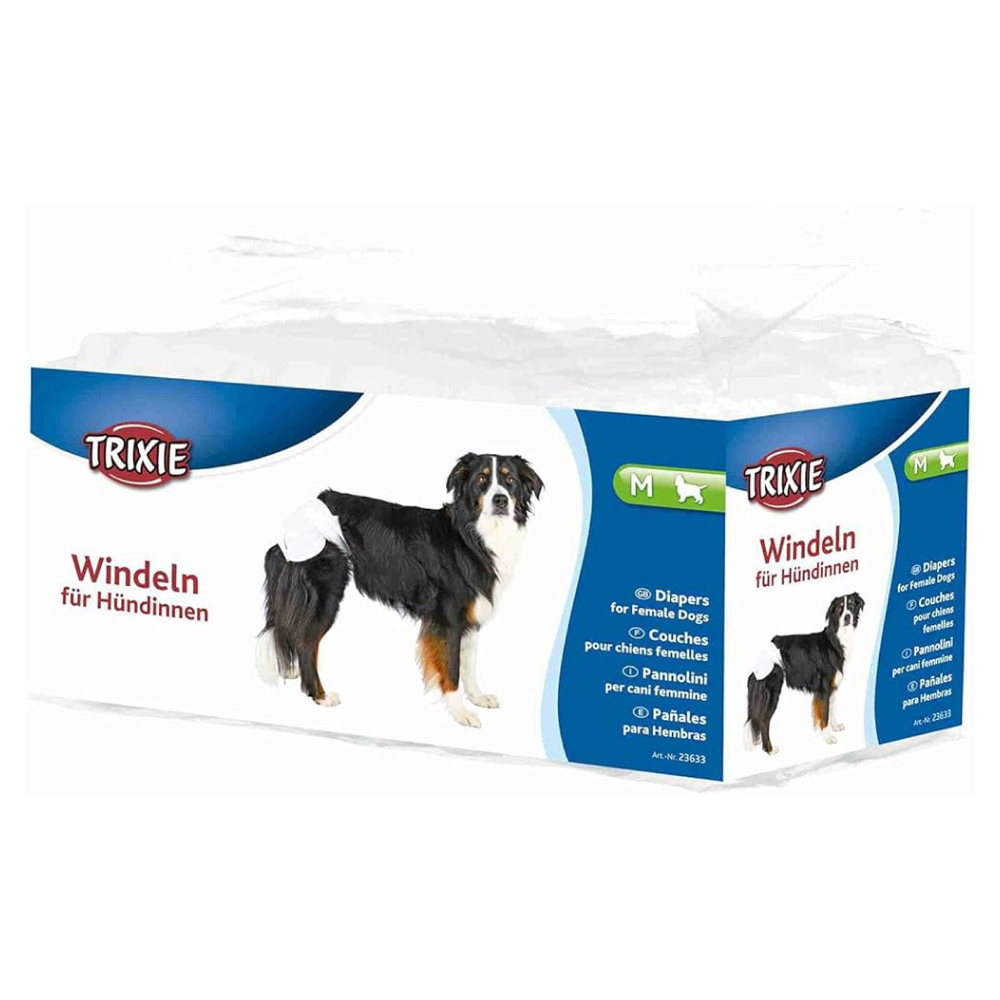Trixie Female Diapers for Dogs (12pcs)