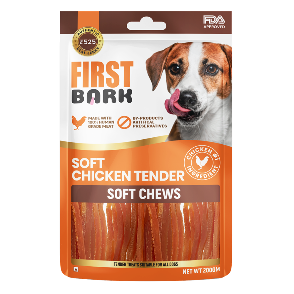 First Bark Soft Chicken Tenders Dog Treats