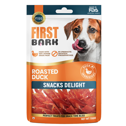 First Bark Soft Roasted Duck Dog Treats