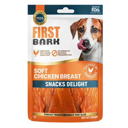 First Bark Soft Chicken Breast Dog Treat