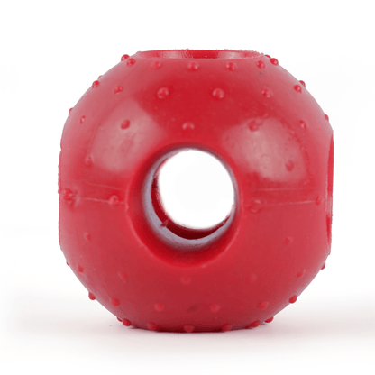 Drools Non Toxic Rubber Hole Ball Chew Teething Toy for Puppies and Dogs