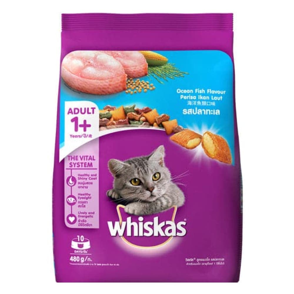 Whiskas Ocean Fish Flavour Adult Cat Dry Food