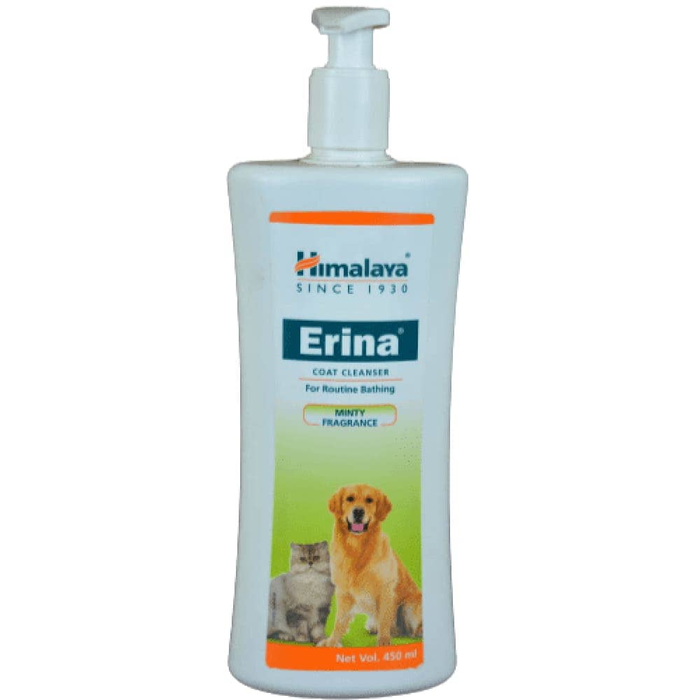 Himalaya Erina Coat Cleanser Shampoo for Dogs and Cats